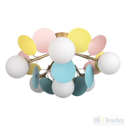 Люстра Loft IT Matisse 10008/6C Mult, раздел каталога Люстры с плафонами интернет-магазина Ночи Нет