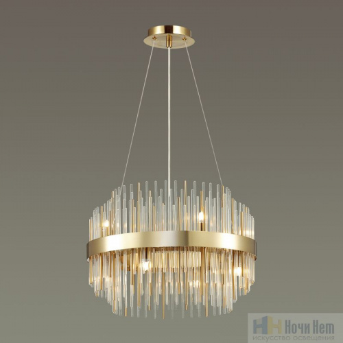 Люстра подвесная Odeon Light Ida 4639/8, раздел каталога Стеклянные люстры интернет-магазина Ночи Нет