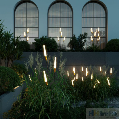 Уличный светильник Odeon Light  Canna 7020/4GL, раздел каталога Напольные уличные светильники интернет-магазина Ночи Нет