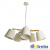 Люстра Arte Lamp Pinocchio A5700LM-5WH, количество ламп - 5, площадь освещения - 12,5 кв.м Люстра Arte Lamp Pinocchio A5700LM-5WH, раздел каталога Деревянные люстры интернет-магазина Ночи Нет
