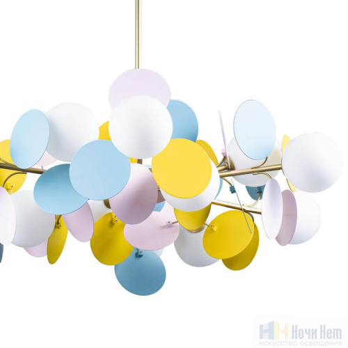 Люстра Loft IT Matisse 10008/12 mult, раздел каталога Люстры с плафонами интернет-магазина Ночи Нет