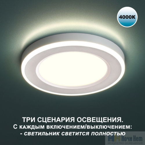 Встраиваемый светильник Novotech Span 359014, раздел каталога Светодиодные точечные светильники интернет-магазина Ночи Нет