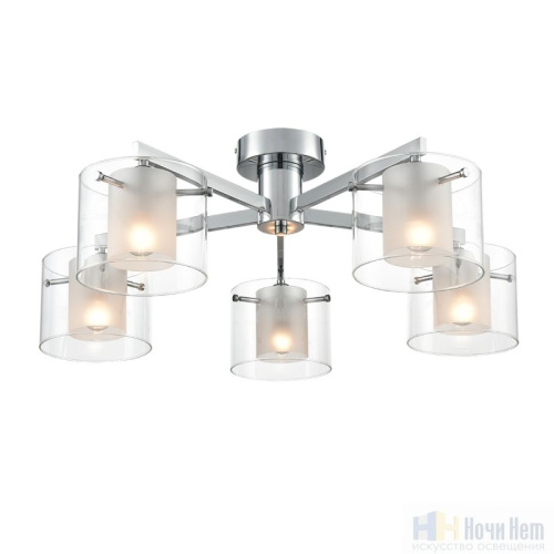 Люстра Lumion Verdi 8261/5C, раздел каталога Люстры с плафонами интернет-магазина Ночи Нет