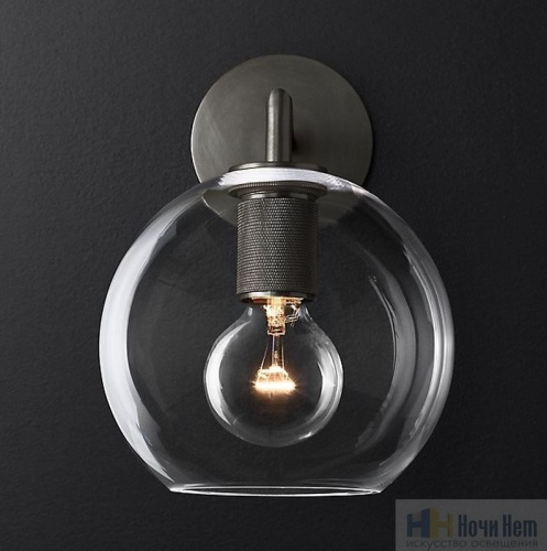 Бра ImperiumLoft RH Utilitaire 123275-22, раздел каталога Бра с плафоном интернет-магазина Ночи Нет