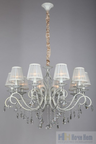 Люстра подвесная Omnilux Belluno OML-79103-10, раздел каталога Люстры с абажурами интернет-магазина Ночи Нет