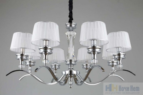 Люстра Omnilux Arosio OML-88403-08, раздел каталога Люстры с абажурами интернет-магазина Ночи Нет
