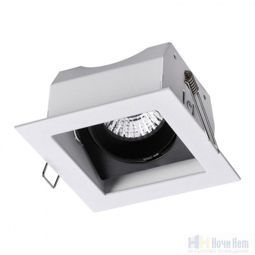 Встраиваемый светильник Novotech Gesso 370712, раздел каталога Поворотные точечные светильники интернет-магазина Ночи Нет