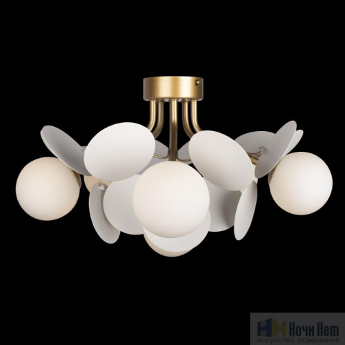 Люстра Loft IT Matisse 10008/6C White, раздел каталога Люстры с плафонами интернет-магазина Ночи Нет