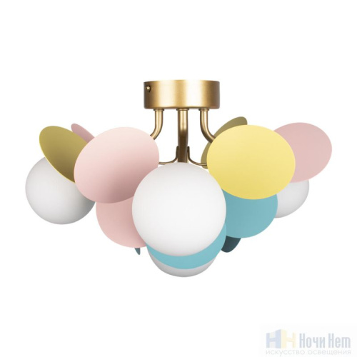 Люстра Loft IT Matisse 10008/4C Mult, раздел каталога Люстры с плафонами интернет-магазина Ночи Нет