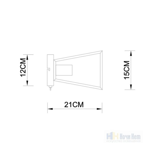 Бра Arte Lamp Brussels A8030AP-1WH, раздел каталога Кованые бра интернет-магазина Ночи Нет