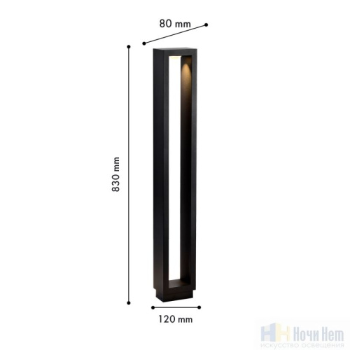 Светильник уличный Favourite Native 4413-1T, раздел каталога Напольные уличные светильники интернет-магазина Ночи Нет