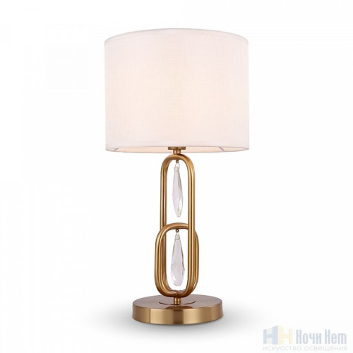 Настольная лампа Freya Riverside FR1007TL-01BS, раздел каталога Настольные лампы с абажуром интернет-магазина Ночи Нет