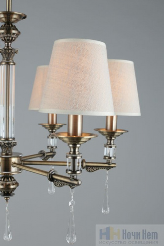 Люстра подвесная Omnilux Rivoli OML-64213-06, раздел каталога Люстры с абажурами интернет-магазина Ночи Нет