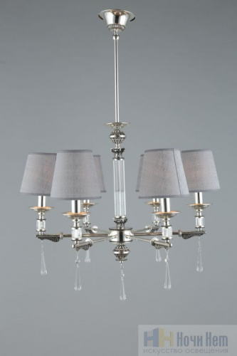 Люстра подвесная Omnilux Rivoli OML-64203-06, раздел каталога Люстры с абажурами интернет-магазина Ночи Нет