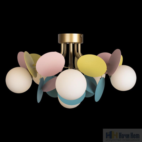 Люстра Loft IT Matisse 10008/6C Mult, раздел каталога Люстры с плафонами интернет-магазина Ночи Нет