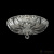 Светильник потолочный Crystal Lux DENIS D400 CHROME, раздел каталога Круглые классические светильники интернет-магазина Ночи Нет