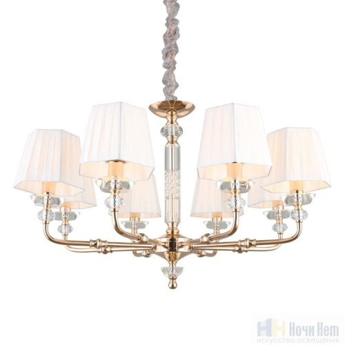 Люстра Aployt Silvian APL.719.03.08, раздел каталога Люстры с абажурами интернет-магазина Ночи Нет