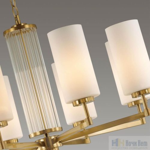 Люстра Odeon Light Kasali 4990/8, раздел каталога Люстры с плафонами интернет-магазина Ночи Нет