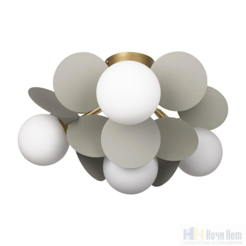 Люстра Loft IT Matisse 10008/4C Grey, раздел каталога Люстры с плафонами интернет-магазина Ночи Нет