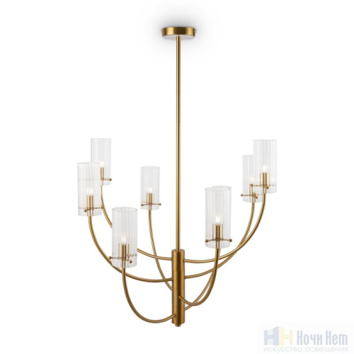 Люстра Maytoni Arco MOD223PL-08BS, раздел каталога Люстры с плафонами интернет-магазина Ночи Нет