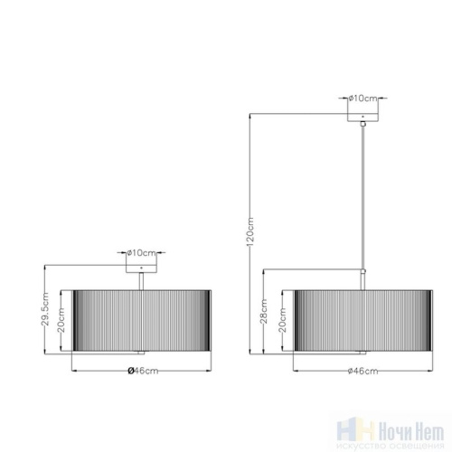 Люстра Arte Lamp Mallorca A1021SP-5SS, раздел каталога Люстры с абажурами интернет-магазина Ночи Нет