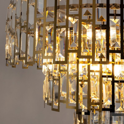 Люстра Arte Lamp Mintaka A1005PL-10GO, раздел каталога Хрустальные люстры интернет-магазина Ночи Нет