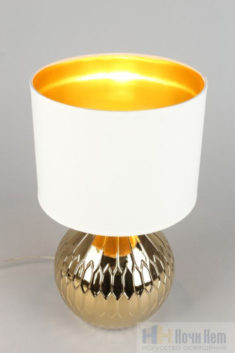 Лампа настольная Omnilux Abbadia OML-16204-01, раздел каталога Настольные лампы с абажуром интернет-магазина Ночи Нет