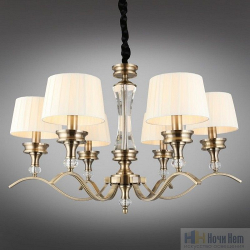 Люстра Omnilux Arosio OML-88413-06, раздел каталога Люстры с абажурами интернет-магазина Ночи Нет