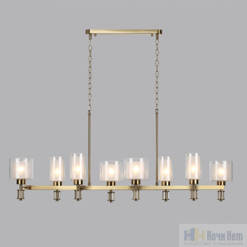 Люстра Odeon Light Saga 5088/8A, раздел каталога Люстры с плафонами интернет-магазина Ночи Нет