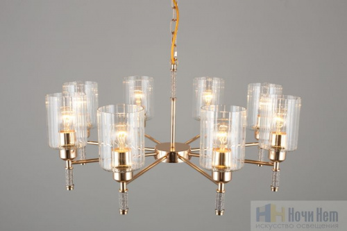 Люстра Omnilux Dronero OML-66513-08, раздел каталога Люстры с плафонами интернет-магазина Ночи Нет