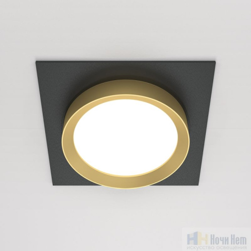 Встраиваемый светильник Maytoni Hoop DL086-GX53-SQ-BG, раздел каталога Точечные светильники металл интернет-магазина Ночи Нет