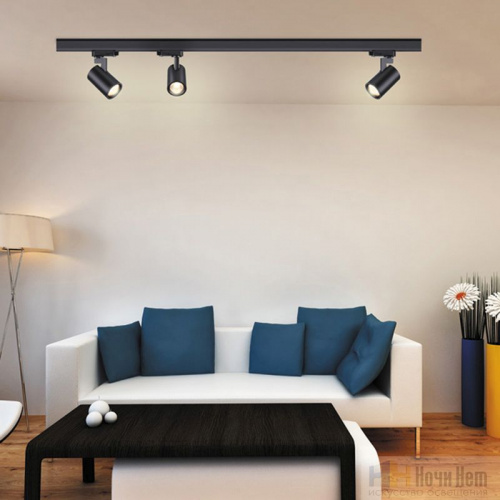 картинка Трёхфазный трековый светильник Novotech Gusto 370649 от магазина Ночи Нет!