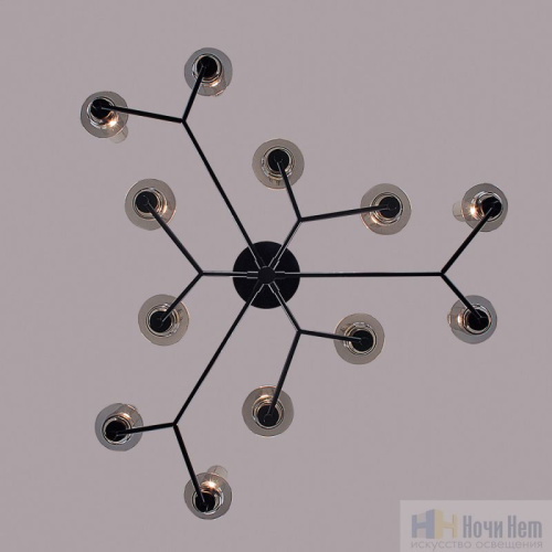 Люстра Lumion Madonna 6555/12C, раздел каталога Люстры с плафонами интернет-магазина Ночи Нет