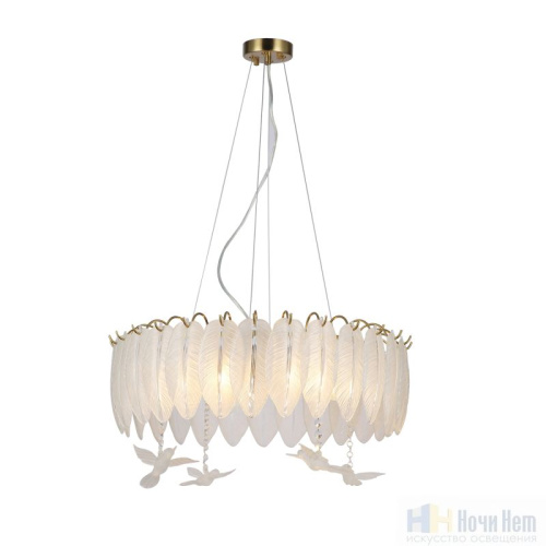 Люстра Favourite Philomela 3054-8P, раздел каталога Стеклянные люстры интернет-магазина Ночи Нет