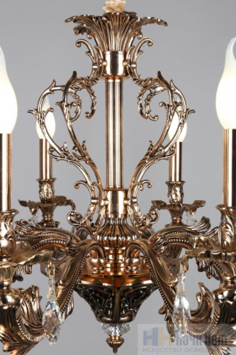 Люстра подвесная Omnilux Senis OML-74703-08, раздел каталога Хрустальные люстры интернет-магазина Ночи Нет