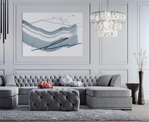 Люстра Maytoni Puntes MOD043PL-18CH, раздел каталога Хрустальные люстры интернет-магазина Ночи Нет