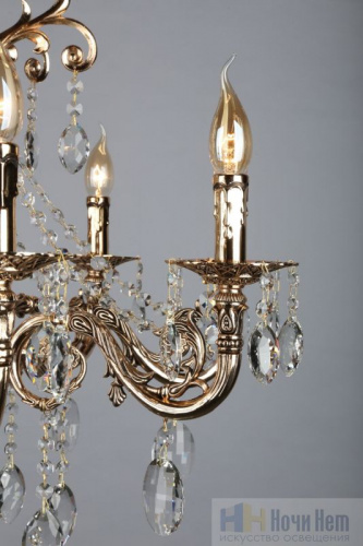 Люстра подвесная Omnilux Aosta OML-78903-08, раздел каталога Хрустальные люстры интернет-магазина Ночи Нет