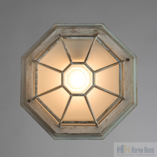 Уличный светильник Arte Lamp Pegasus A3121PF-1WG, раздел каталога Потолочные уличные светильники интернет-магазина Ночи Нет