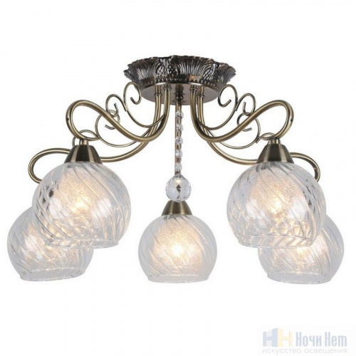 Люстра Omnilux Sanalvo OML-53507-05, раздел каталога Люстры с плафонами интернет-магазина Ночи Нет