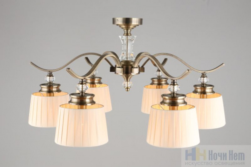 Люстра Omnilux Arosio OML-88417-06, раздел каталога Люстры с плафонами интернет-магазина Ночи Нет