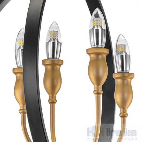 Люстра Lightstar Cero 731247, раздел каталога Кованые люстры интернет-магазина Ночи Нет