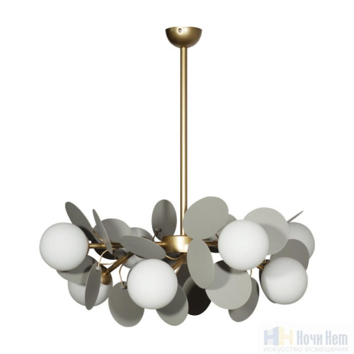 Люстра Loft IT Matisse 10008/8 Grey, раздел каталога Люстры с плафонами интернет-магазина Ночи Нет