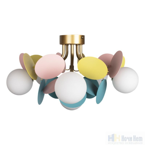 Люстра Loft IT Matisse 10008/6C Mult, раздел каталога Люстры с плафонами интернет-магазина Ночи Нет