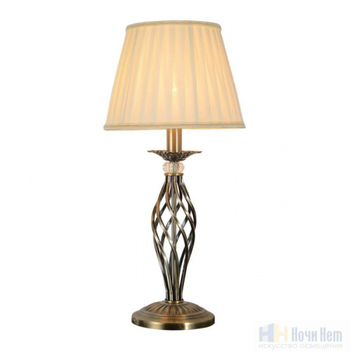 Настольная лампа Omnilux Mezzano OML-79114-01, раздел каталога Настольные лампы с абажуром интернет-магазина Ночи Нет