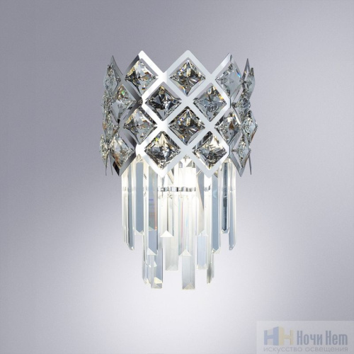 Бра Arte Lamp Wezen A1006AP-2CC, раздел каталога Хрустальные бра интернет-магазина Ночи Нет