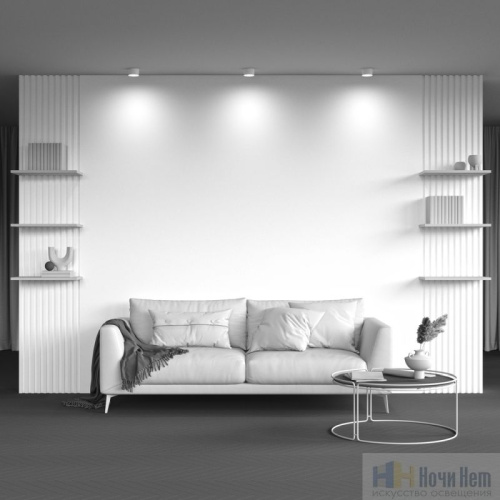 Потолочный светильник Maytoni Hoop C086CL-GX53-SRD-W, раздел каталога Накладные точечные светильники интернет-магазина Ночи Нет