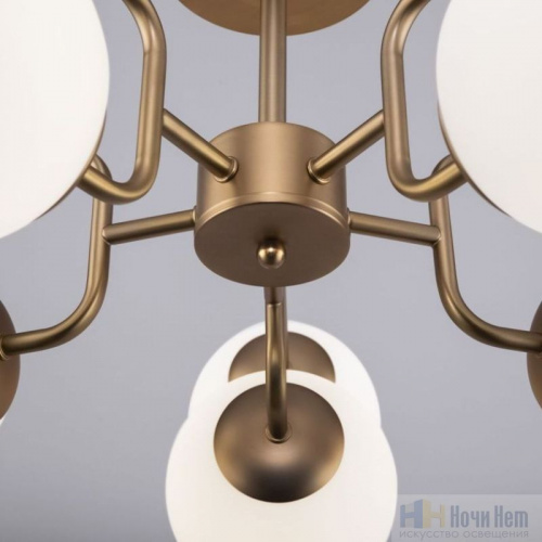 Люстра Maytoni Erich MOD221PL-10G, раздел каталога Люстры с плафонами интернет-магазина Ночи Нет