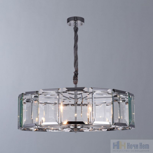 Люстра Divinare Ostin 1100/02 SP-8, раздел каталога Люстры с плафонами интернет-магазина Ночи Нет