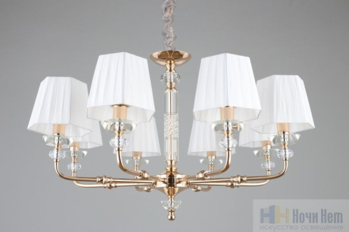 Люстра Aployt Silvian APL.719.03.08, раздел каталога Люстры с абажурами интернет-магазина Ночи Нет