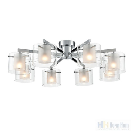 Люстра Lumion Verdi 8261/8C, раздел каталога Люстры с плафонами интернет-магазина Ночи Нет